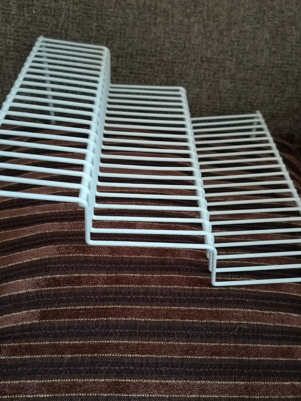 White Wire Shelf Storage Organizer